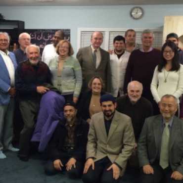 Kingston Congregational Church Members with the Members of the Muslim Community Center of Kingston