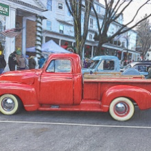 Red Antique Truck